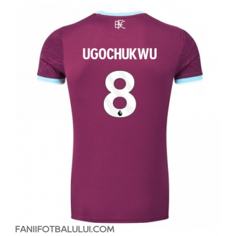 Burnley Lesley Ugochukwu #8 Tricou Fotbal Replică 2025-26 Barbati Acasa